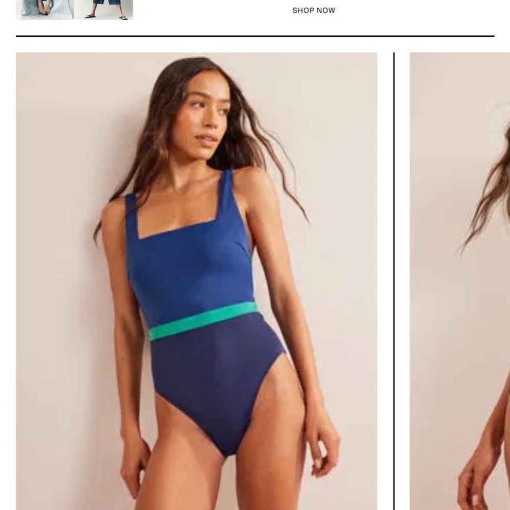 Biden Women’s Colorblock Swimsuit sz 8